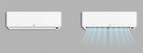 Air conditioner with cold wind waves conditioning