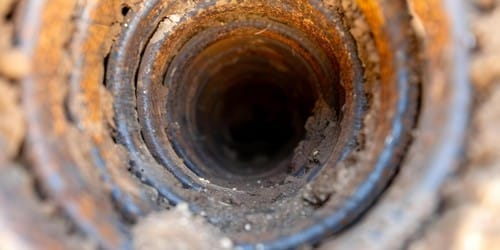 rusty-old-sewer-line